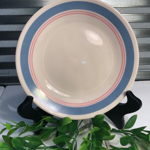 Corelle Colonial Blue Bread Plates Set of 4 VTG Corelle Lunch - Picture 5 of 10